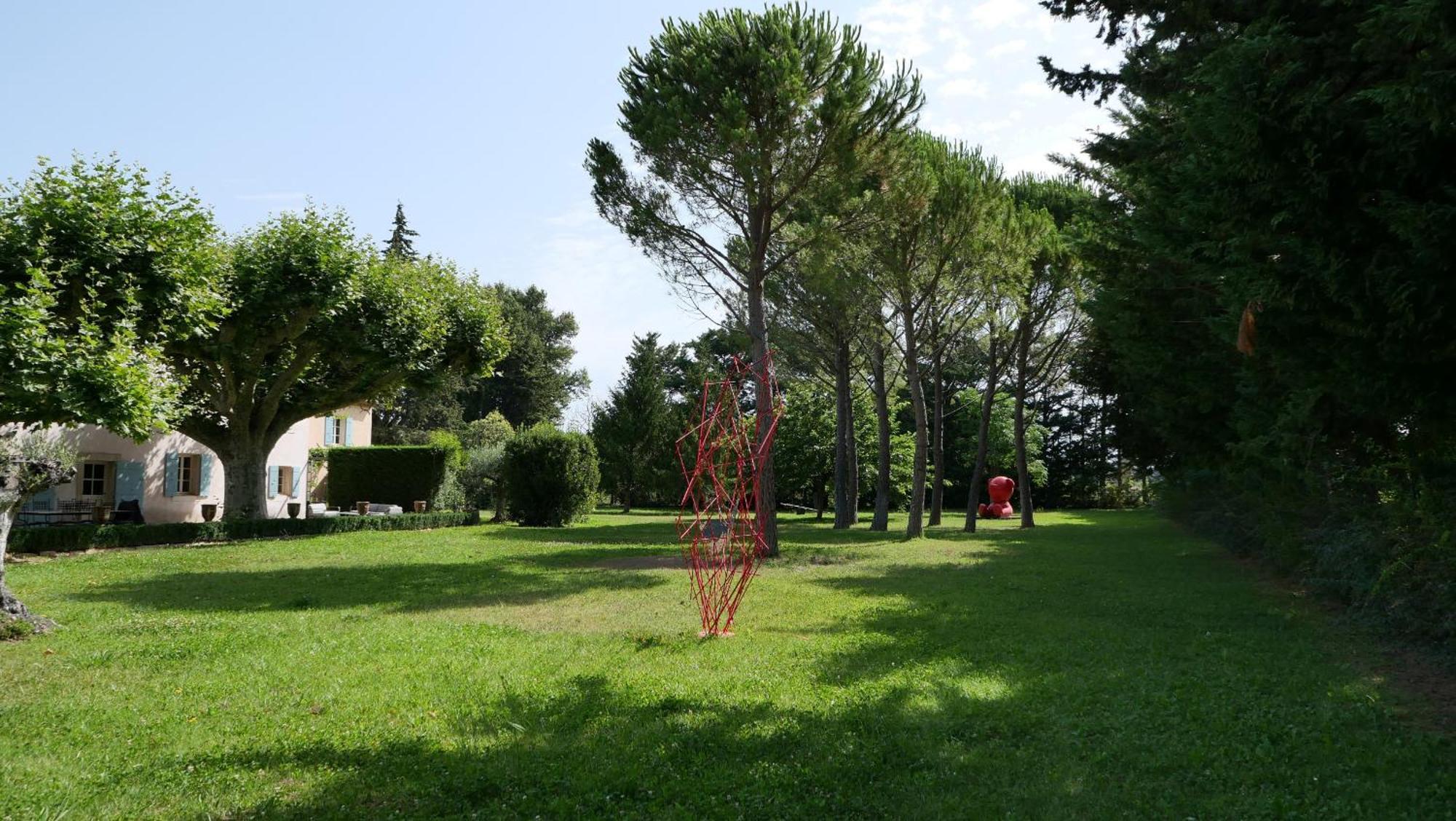 Superbe Mas Provençal 600m2 avec une Superbe Piscine Chauffée et très grand jardin 9000m2, situé au cœur du Luberon en campagne proche de L'Isle sur la Sorgue, 12 personnes, LS2-17 FIGNOULADO Cavaillon Exterior foto