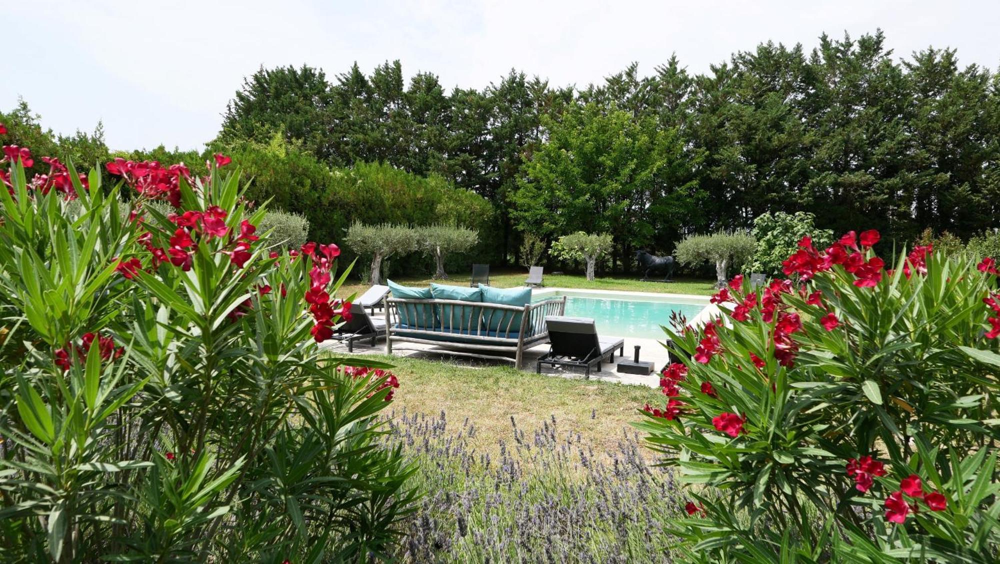 Superbe Mas Provençal 600m2 avec une Superbe Piscine Chauffée et très grand jardin 9000m2, situé au cœur du Luberon en campagne proche de L'Isle sur la Sorgue, 12 personnes, LS2-17 FIGNOULADO Cavaillon Exterior foto